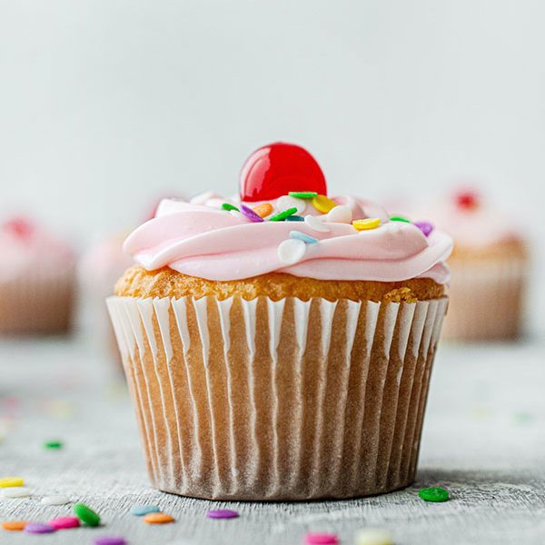 Strawberry Cream Muffin